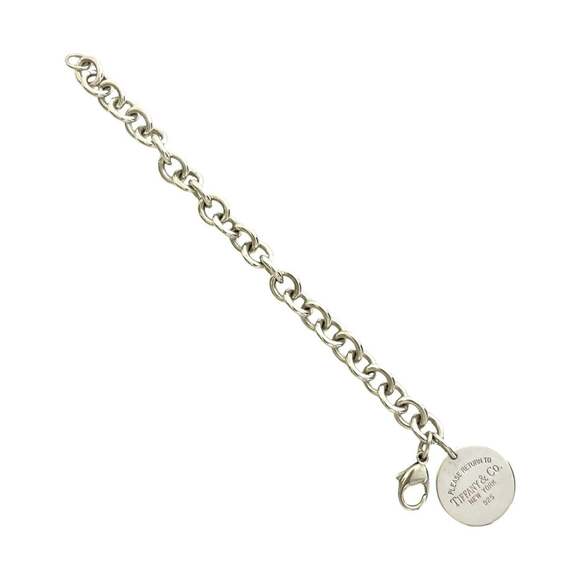 TIFFANY Silver Charm Bracelet - Picture 5 of 6